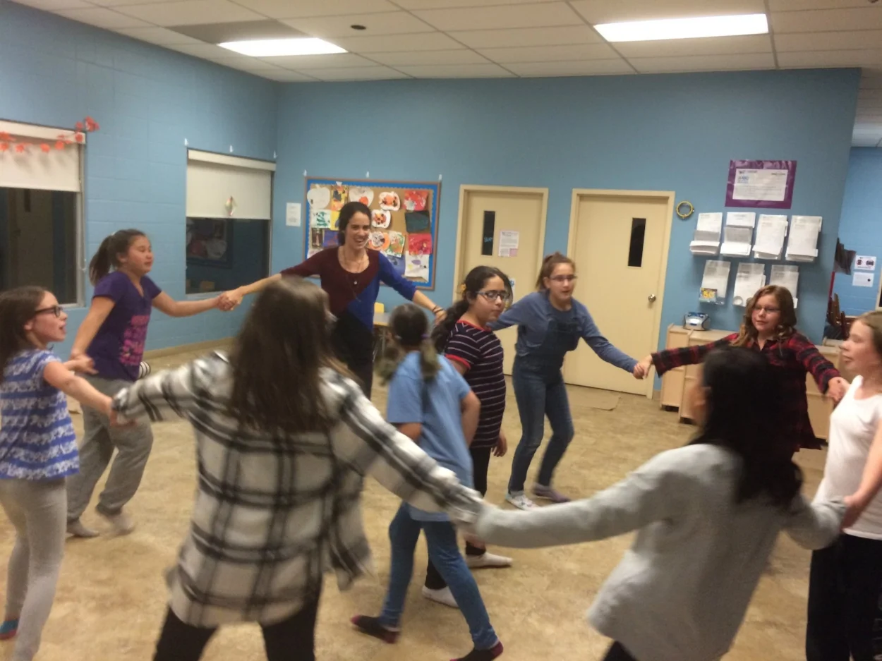 The participants in our GEMS (Girls Empowerment and Mentorship) after-school program at the Huntington Hills Community Association in 2017 really took on the group support aspect of the program. They all expressed at the end of the 6 weeks that 'making new friends' was their favourite part of the program!