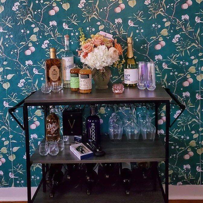 Spring is coming! Refresh your bar cart for all your #spring gatherings needs ✨
(📸 by @welcometoitununest2020 ) 

#mymorris #barcart #barcartstyling #craftcocktails #cocktailmixers #springvibes #cocktailevent #imbibegram #artdeco #homebar #entertain
