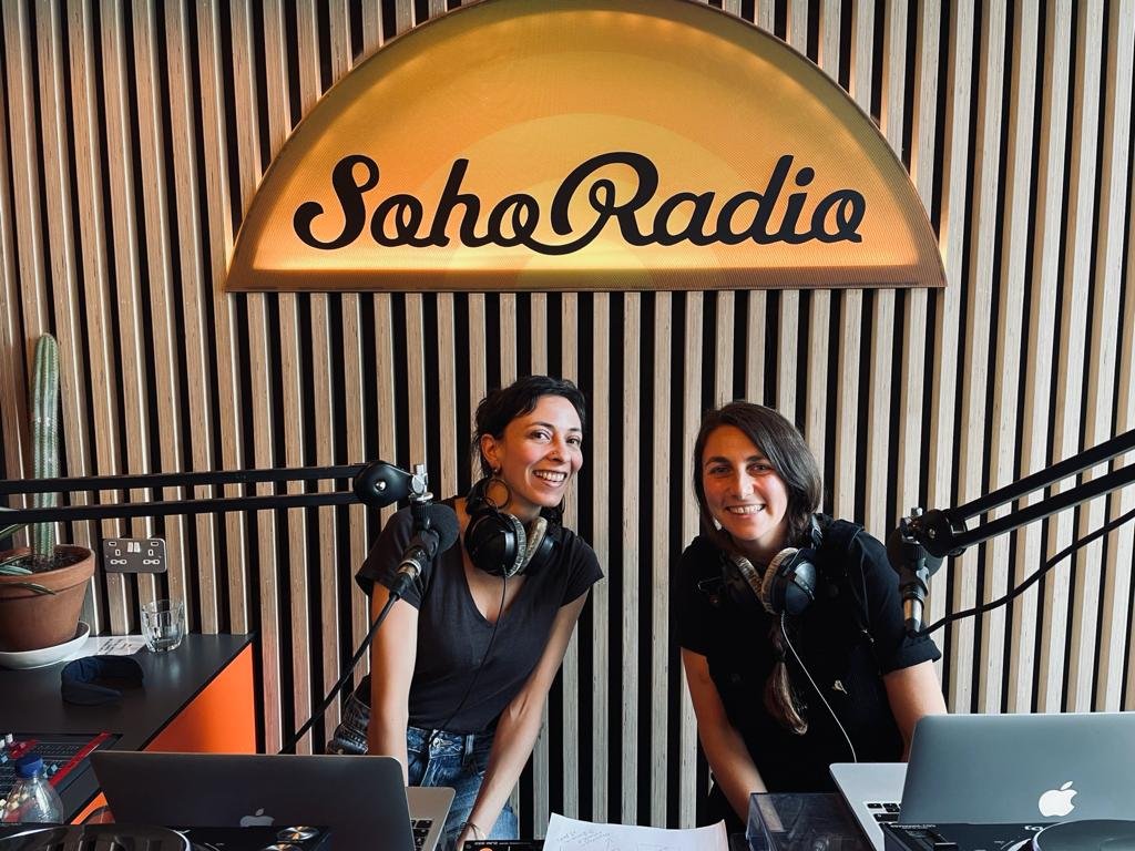 Soho Radio With Maya.JPG