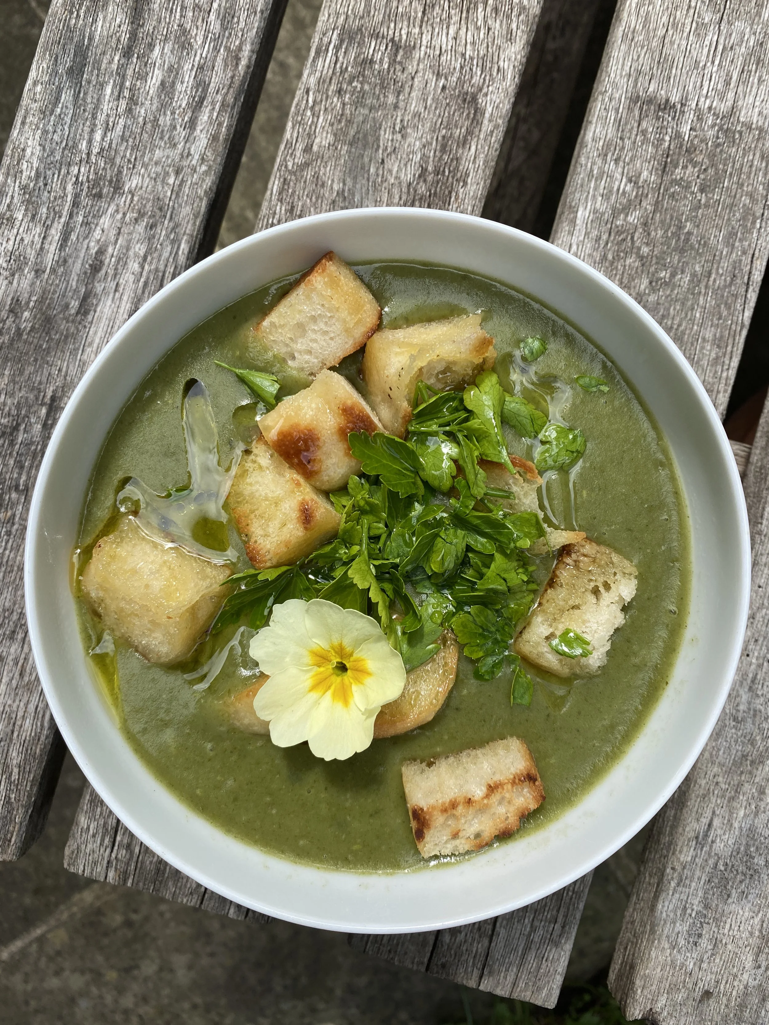 Eat Your Weeds // Nettle Soup Recipe