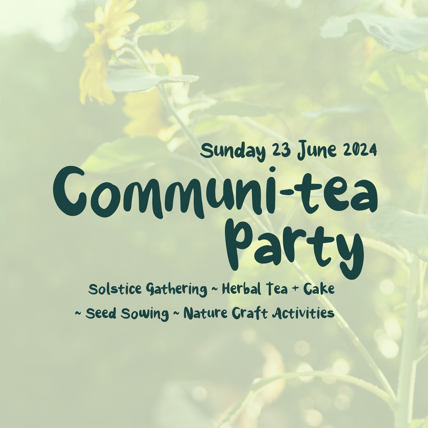 Join us for an open afternoon at our garden in Hackney Wick in celebration of the summer solstice. We will have a mix of free activities for all ages including seed sowing and nature craft activities. 

Sunday 23 June 2024 2:00 - 6:00pm
Trowbridge Ga