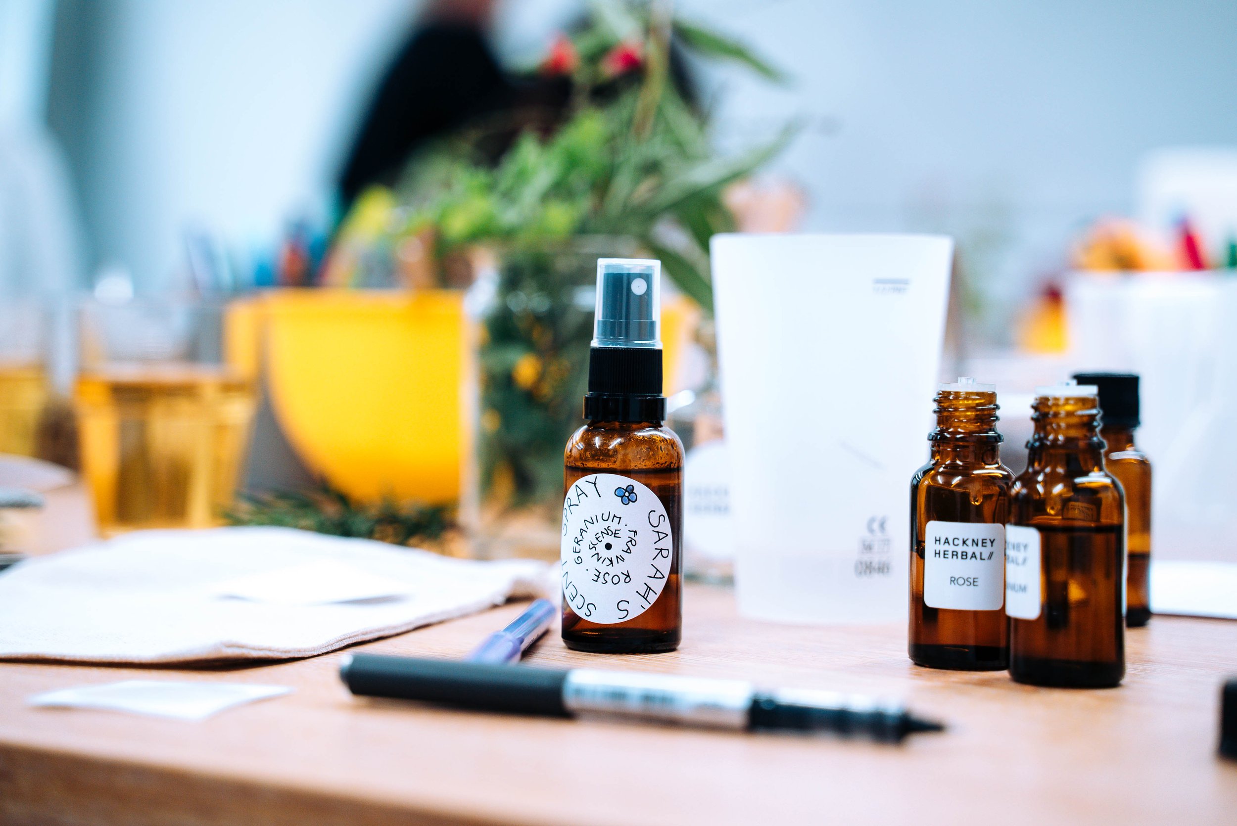 Aromatherapy for Self Care Workshop at London Fields Bottega