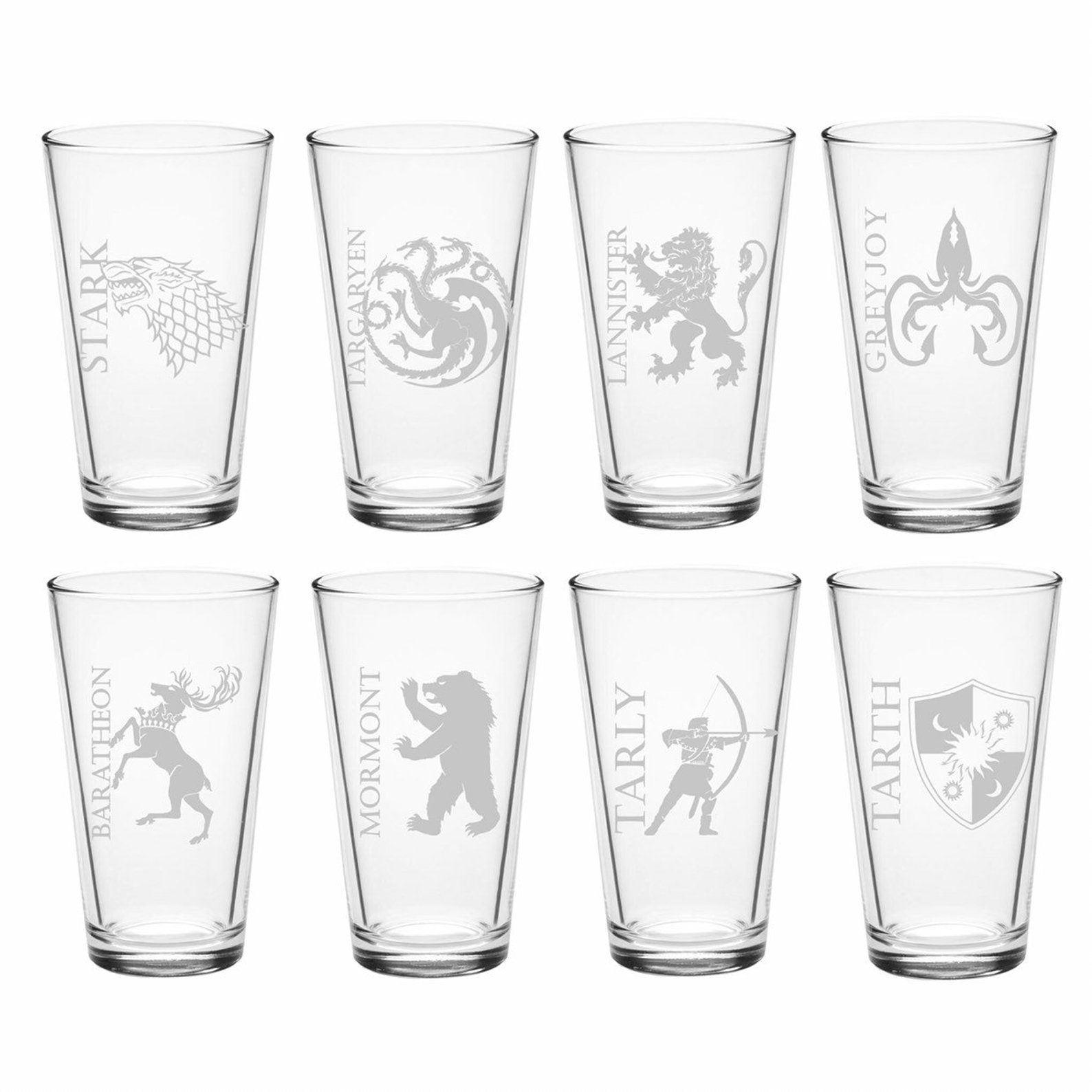 Game of Thrones glasses