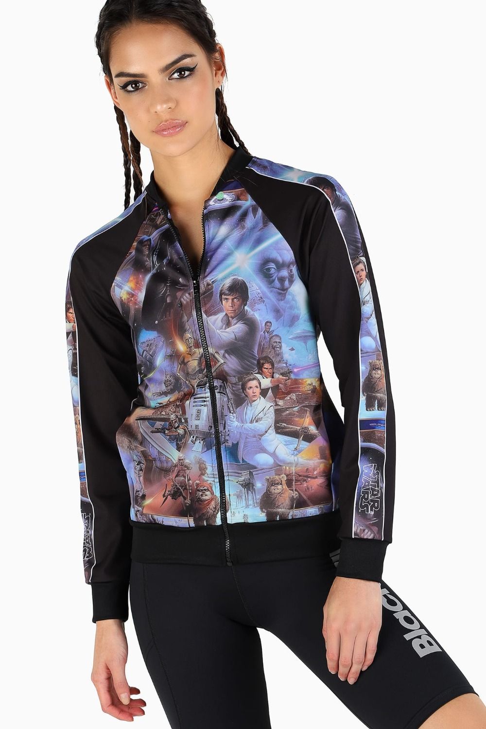 Star Wars Montage 2.0 Raglan Bomber