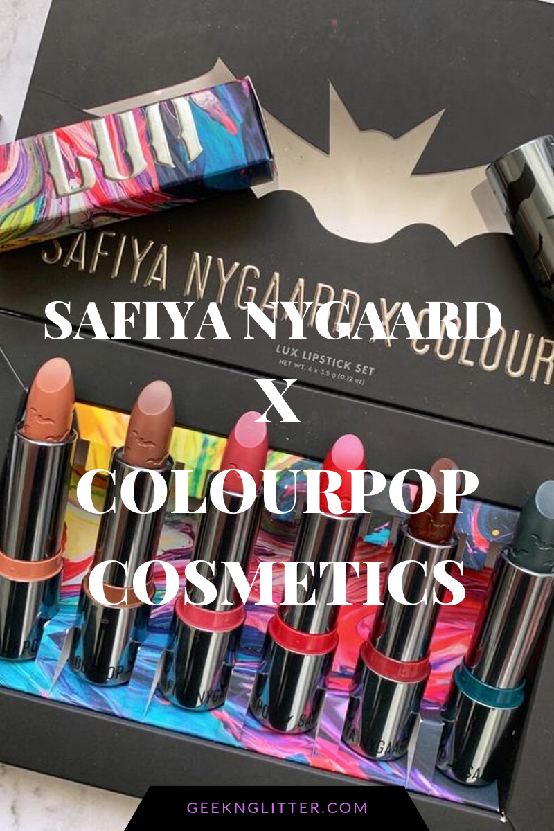 Safiya x Colourpop Frankenlipsticks