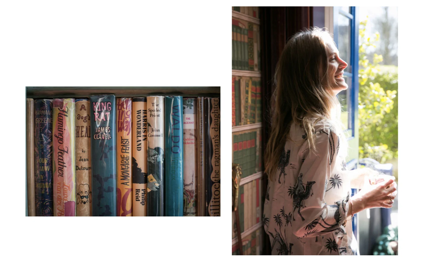 Leah de Wavrin in London.