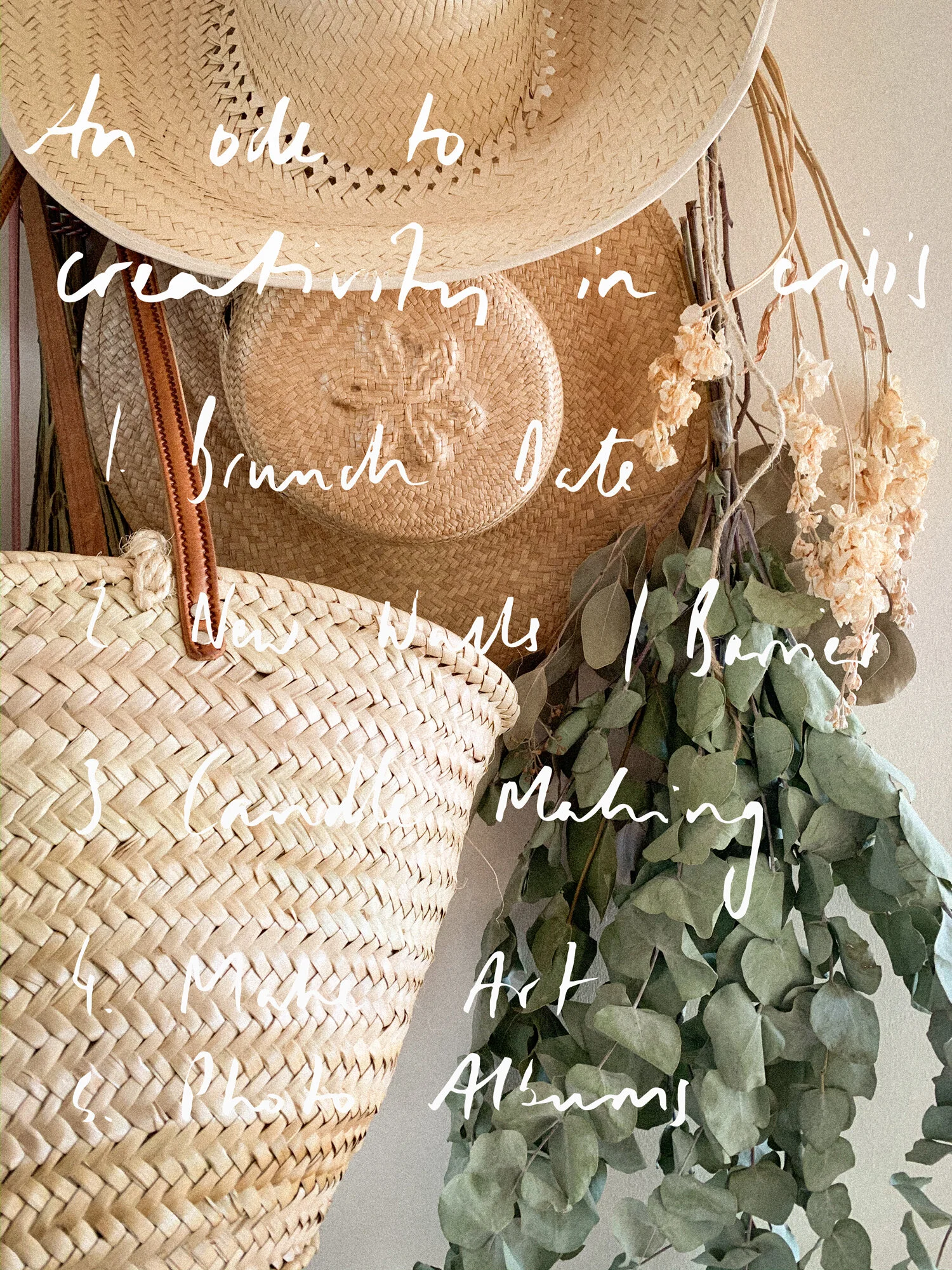 AN ODE TO CREATIVITY IN A CRISIS