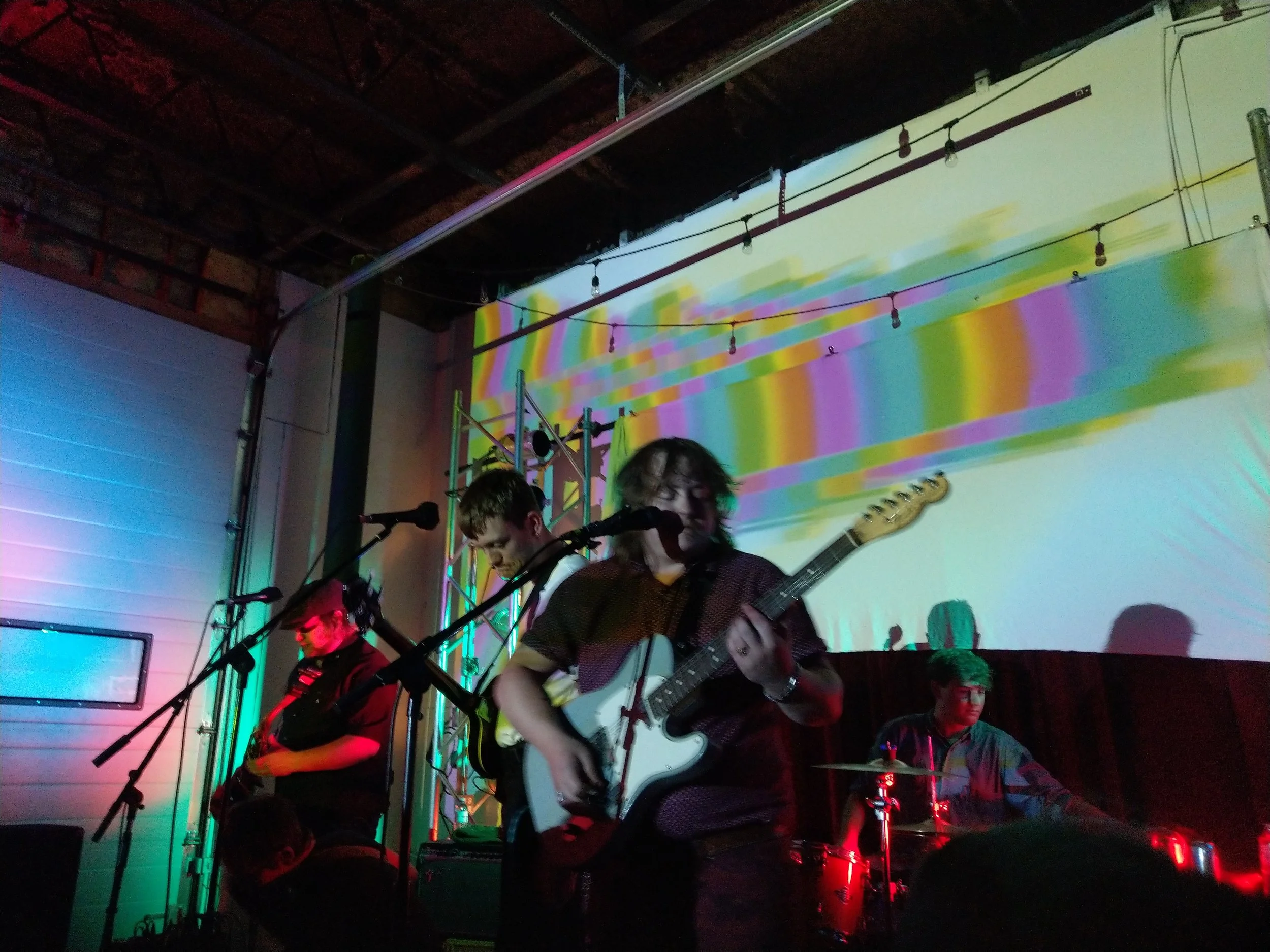 The Prettys on stage at The Clubhouse, January 27, 2019.