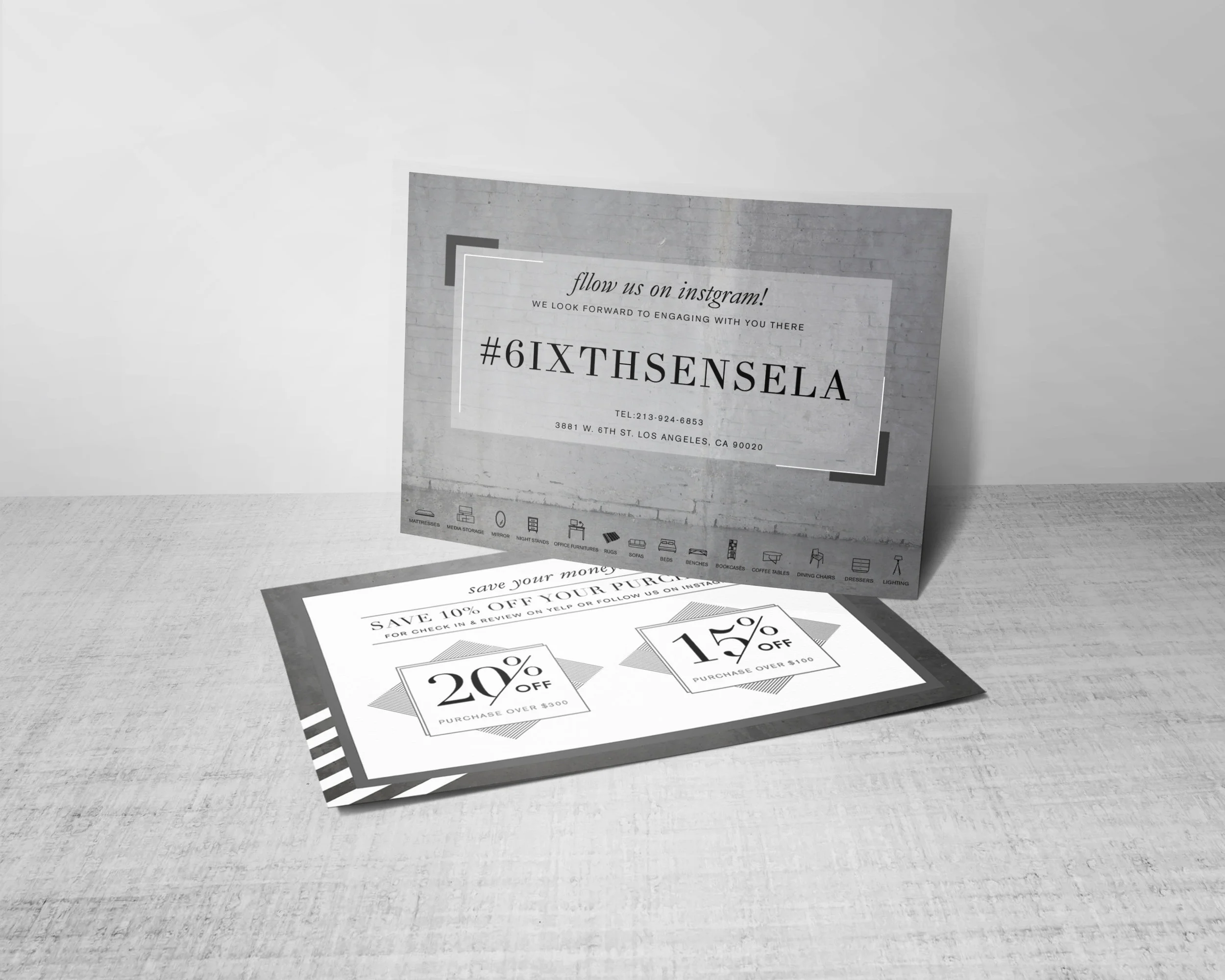 Print Design: 6ixth Sense LA (Copy)