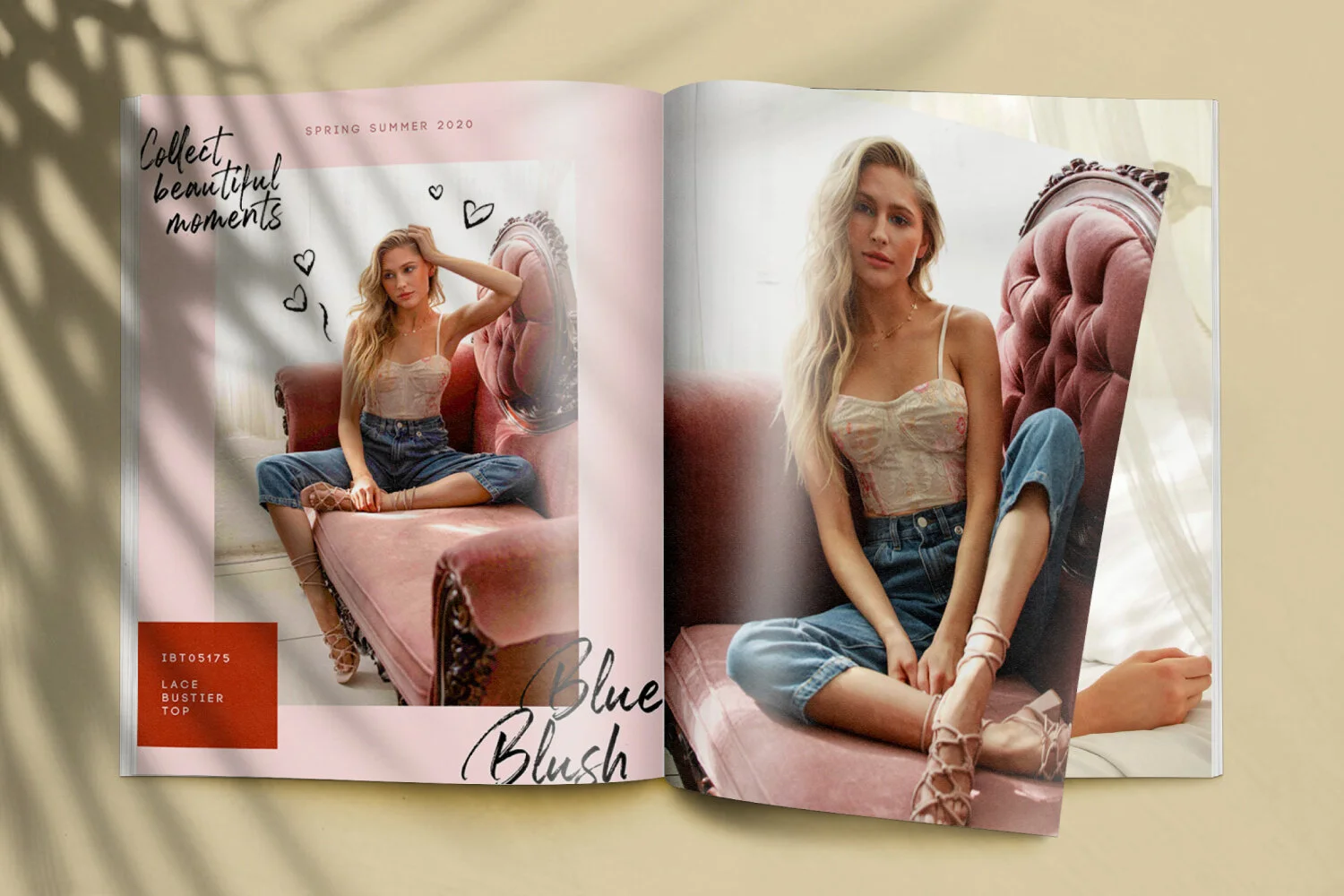   Campaign for Blue Blush    Director &amp; Retoucher &nbsp;| Elina Shin  Photographer &nbsp;| Kokuma Studio 