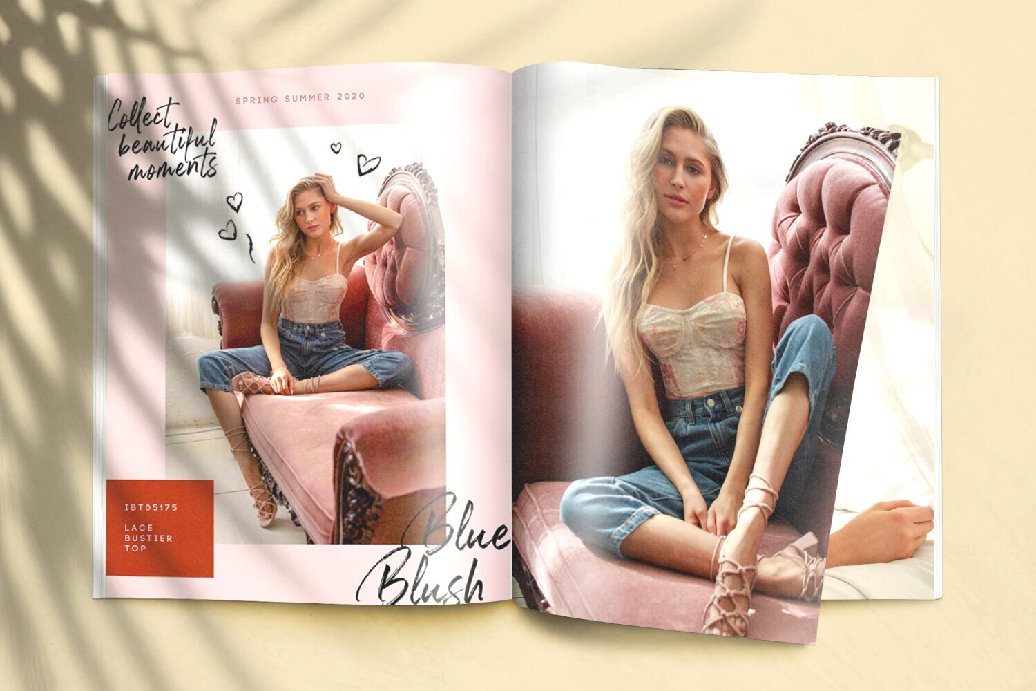 Lookbook: Blue Blush