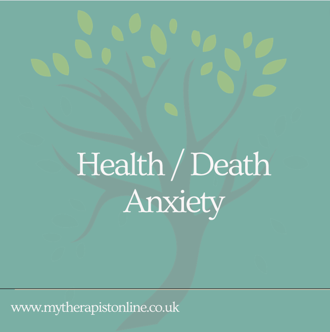 Health anxiety therapy using CBT to help reduce fears about illness, death and medical worries