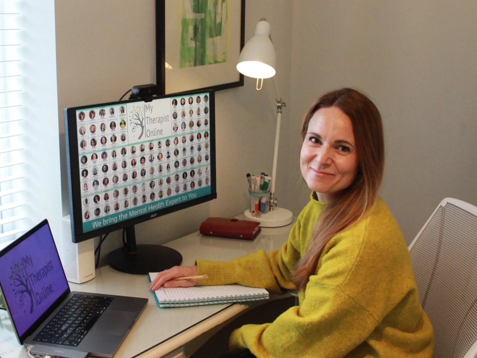 Lisa Johnston founder of My Therapist Online and BABCP accredited CBT therapist