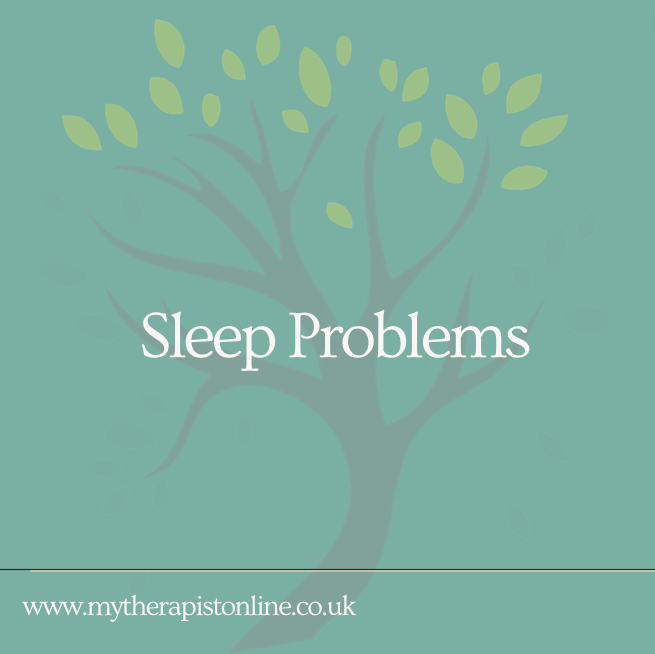 Therapy for sleep problems and insomnia using CBT techniques to improve sleep patterns and relaxation