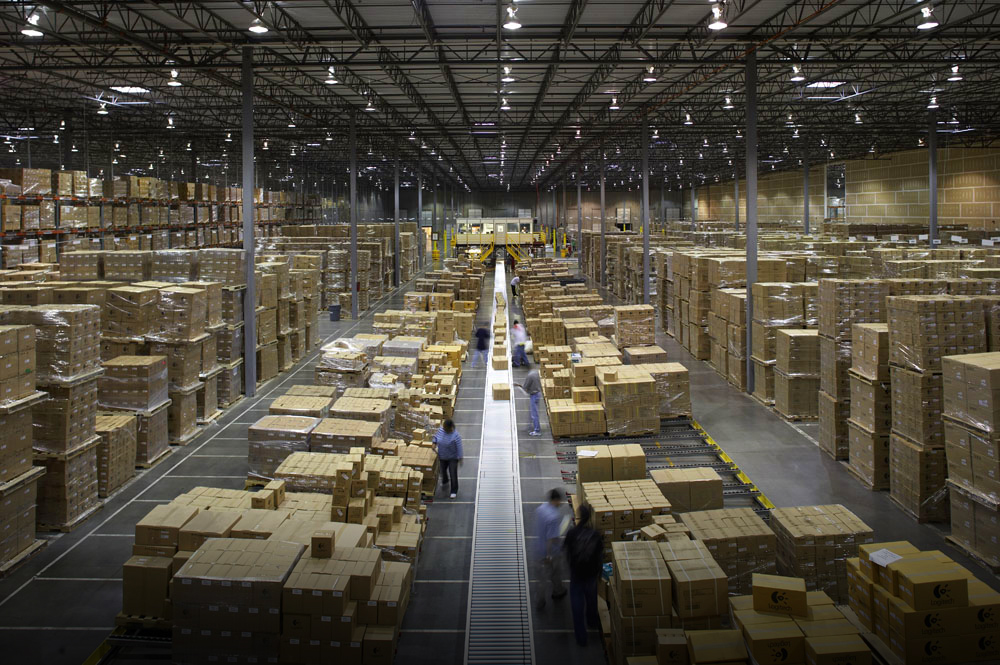 Kuehne + Nagel's distribution center in Memphis, TN, U.S.A. Globally, Kuehne + Nagel manages more than 7 million square meters / 75 million square feet of warehouse space at 500 locations. Photo courtesy of Kuehne + Nagel International AG.