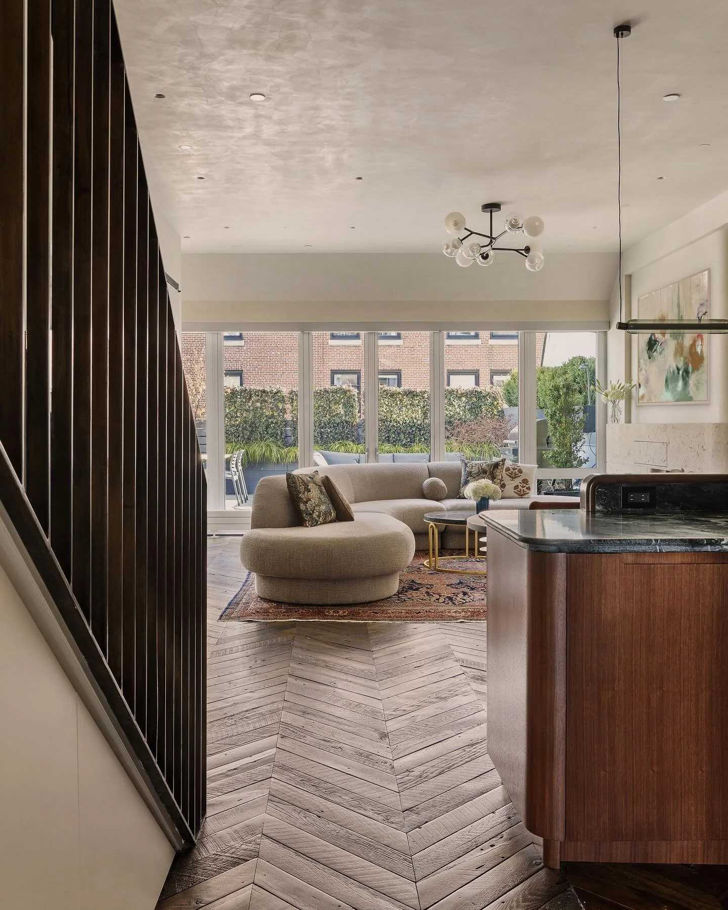 Sneak peek of our SoHo Duplex Penthouse project.  @Shadow.Architect handled the architecture, interiors and furnishings on this one.  More pics coming soon.