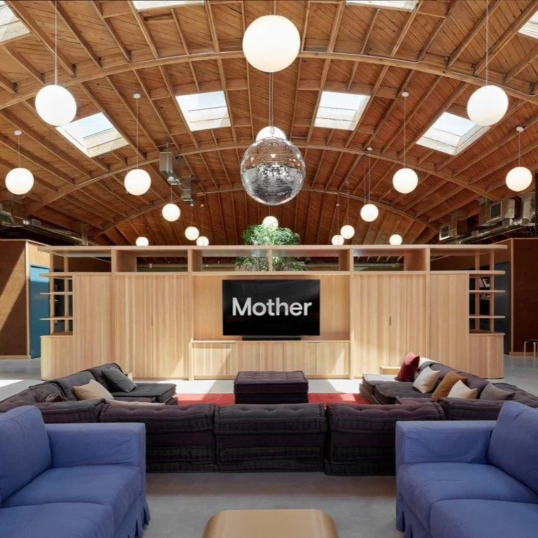 We are proud to present the new LA headquarters for @lovemotherinla .
What was previously a series of cabinet factories is now a creative wonderland for the Mother team. This is our second collaboration with the company after completing the New York 
