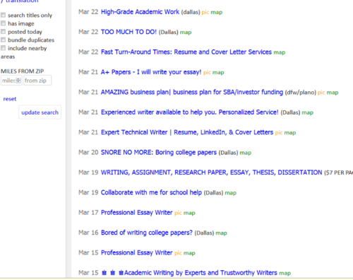 Dallas Craigslist Used Cars By Owner >> Craigslist Starts Charging 5 For Posts In Services What Dallas Craigslist Used Cars By Owner >> Craigslist Starts Charging 5 For Posts In Services What