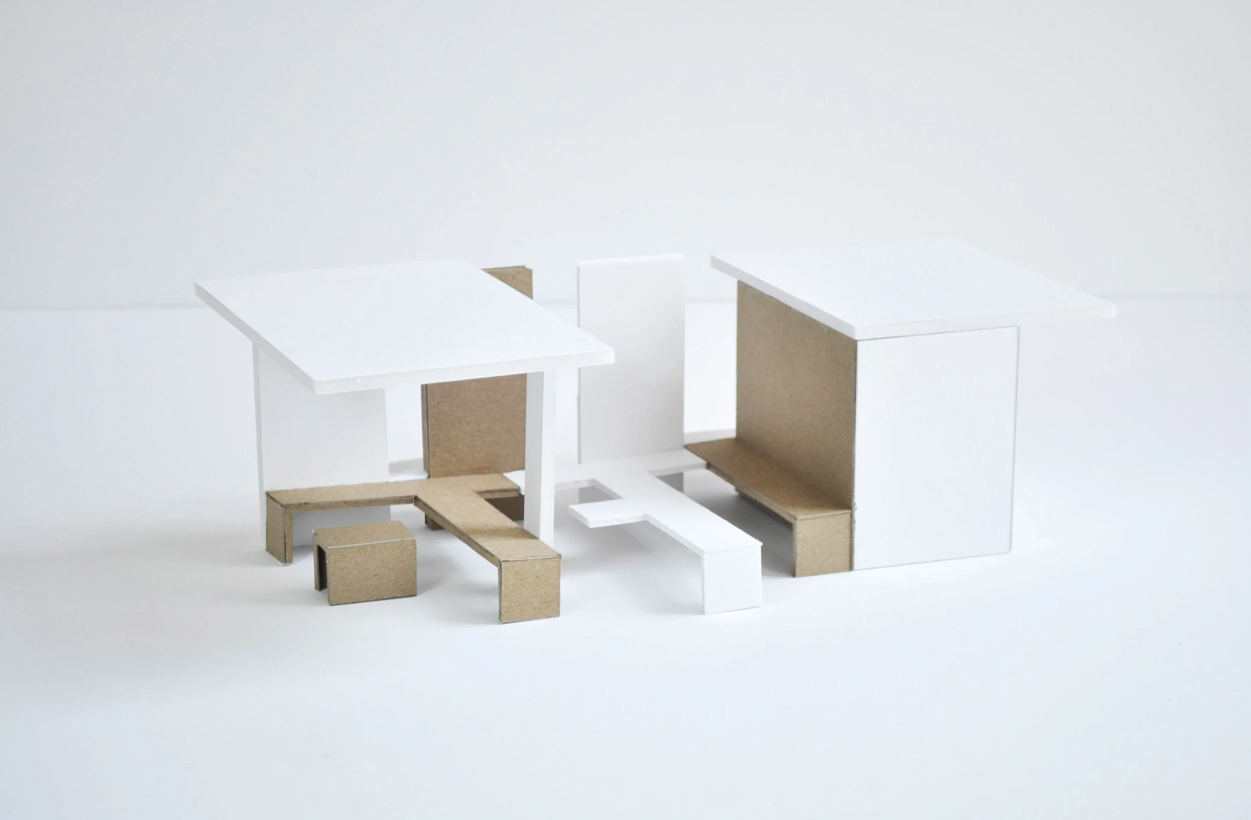 A pavilion design that would be placed by the entrance gates of China Town in Boston. Serving as a bus top, a rest stop, a gathering area, and a storage unit for the city, this pavilion would foster a sense of community in the area. 
