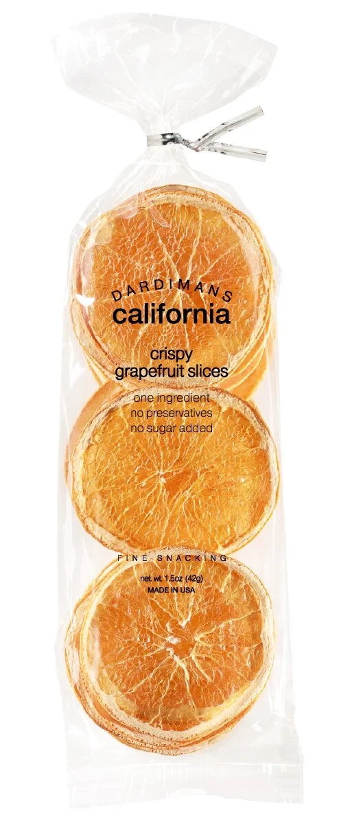 Crispy Grapefruit Crisps