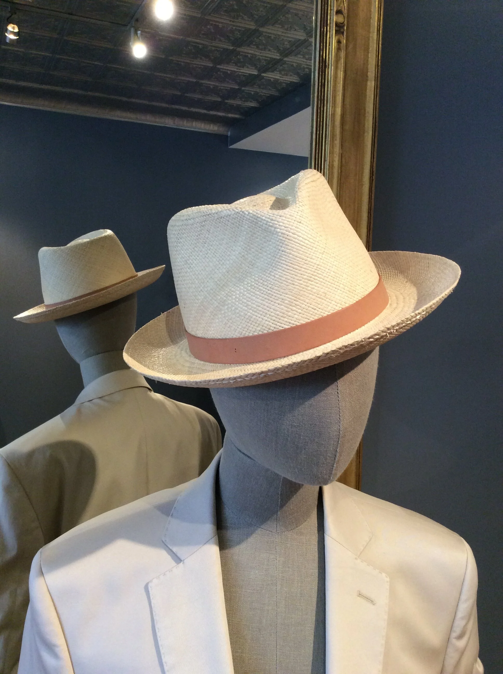 Bailey's Men's Fedora Woven Hat, Natural, Size Medium 