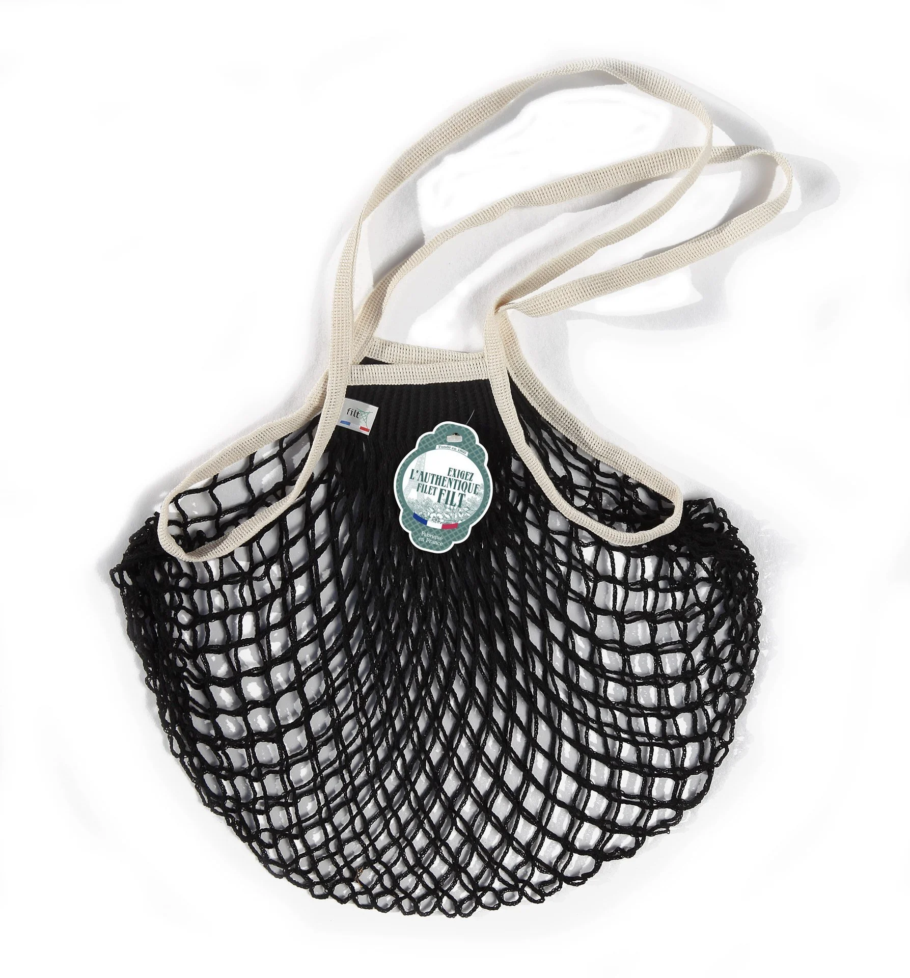 Black &amp; Natural Filt French Market Bags