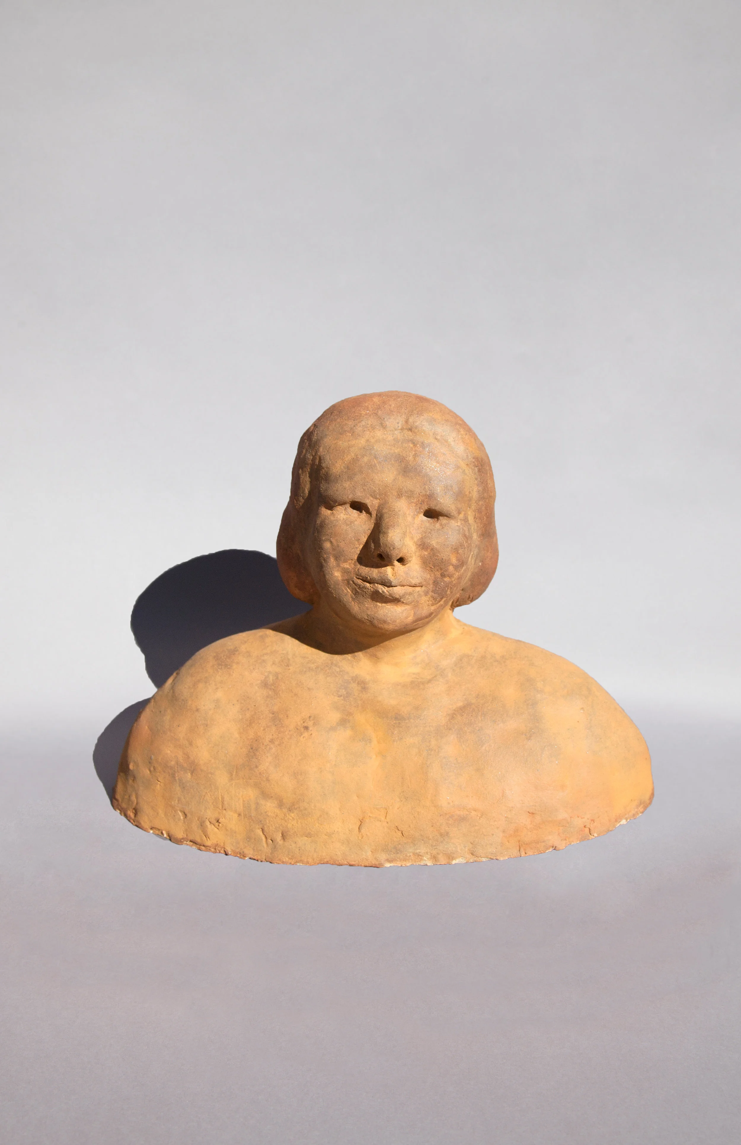 Man from Manila, Painted Ceramic, 2017 14HX18WX8D
