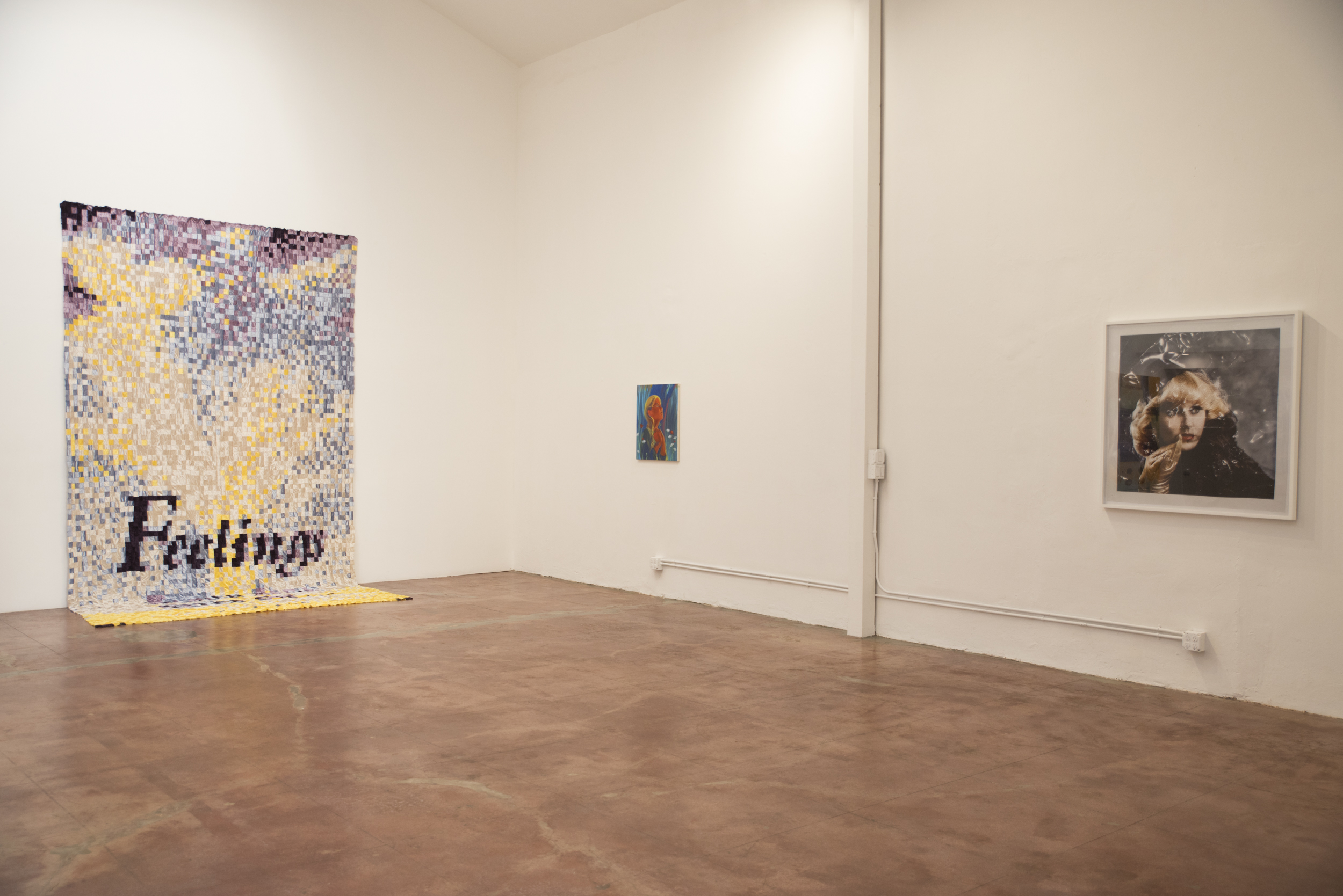 Installation view at HILDE, 2017