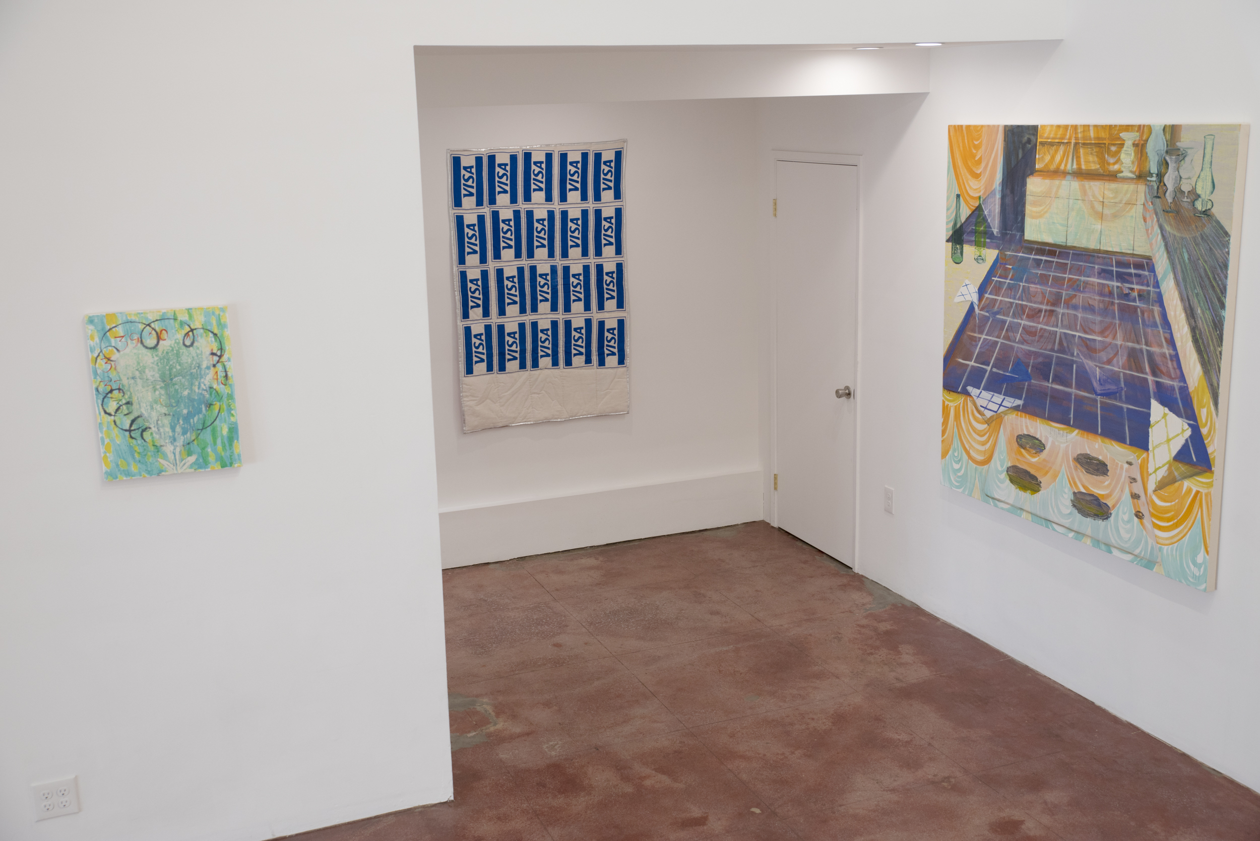 Installation view of Virago, 2017
