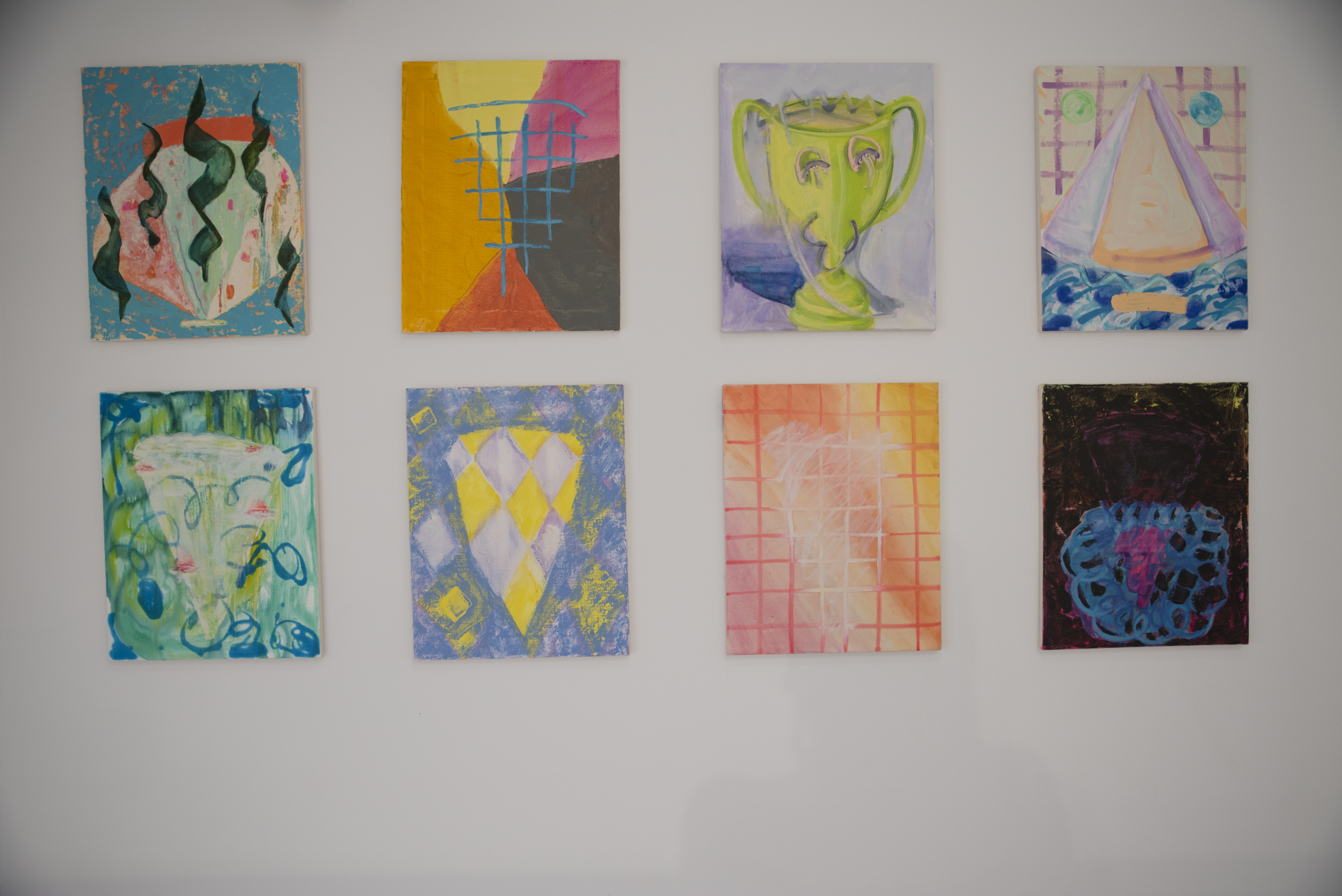 Installation view of Virago at HILDE, 2017