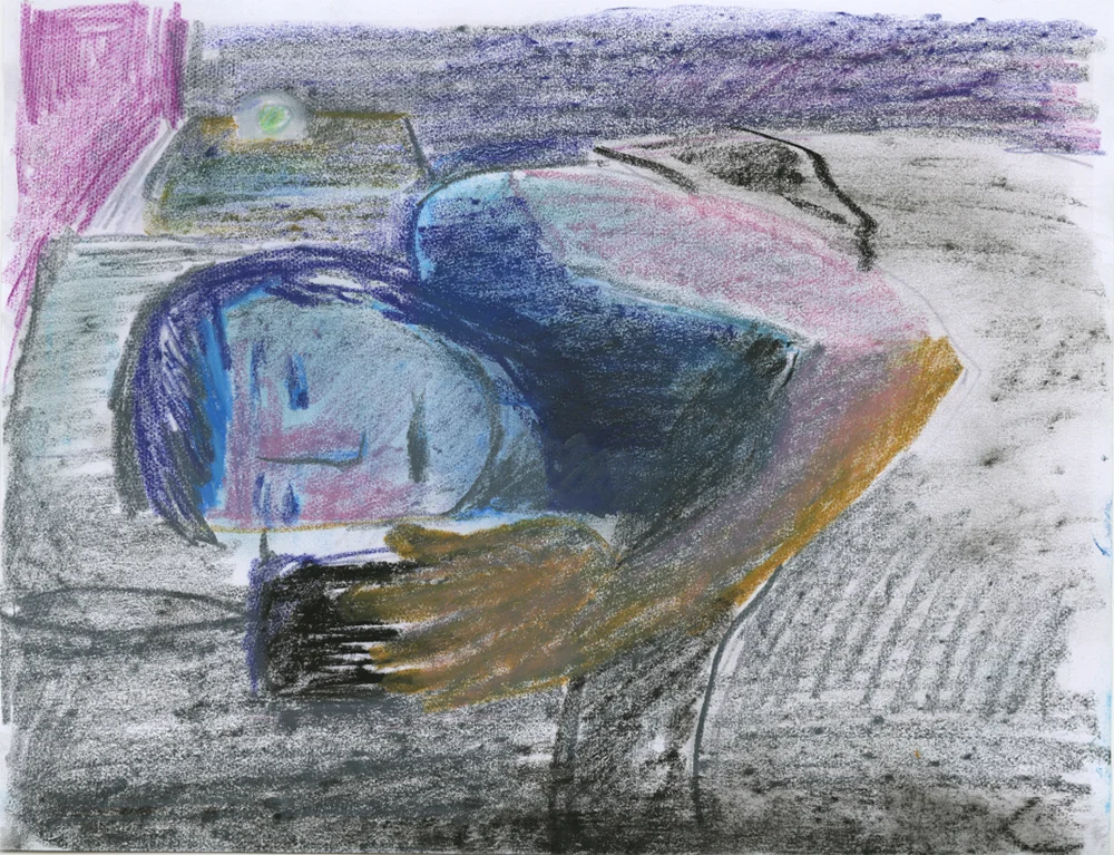 Sarah Thibault - Reading in the Dark (study)