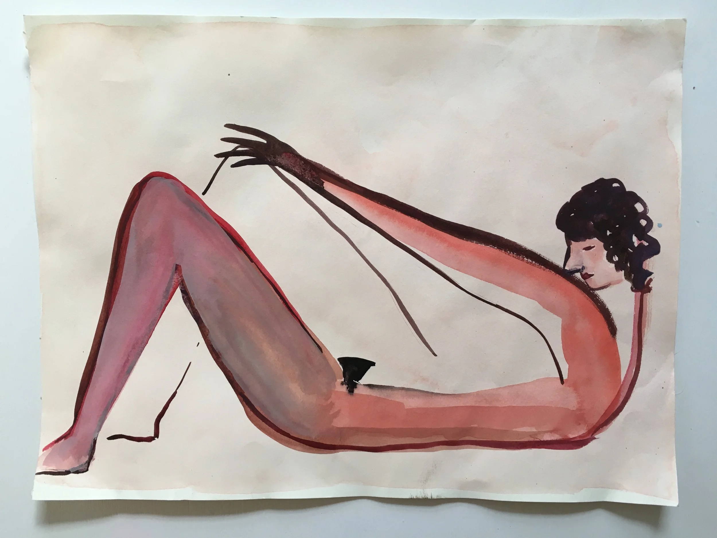 Eve Ackroyd - Untitled Pink Stretch