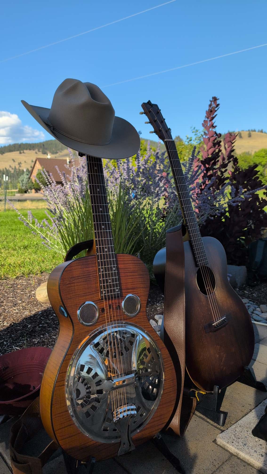 Ineffalbe String Band on the road in Montana