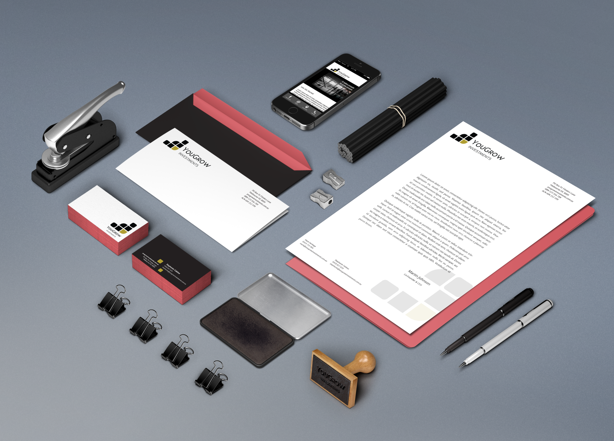 YouGrow Investments Branding