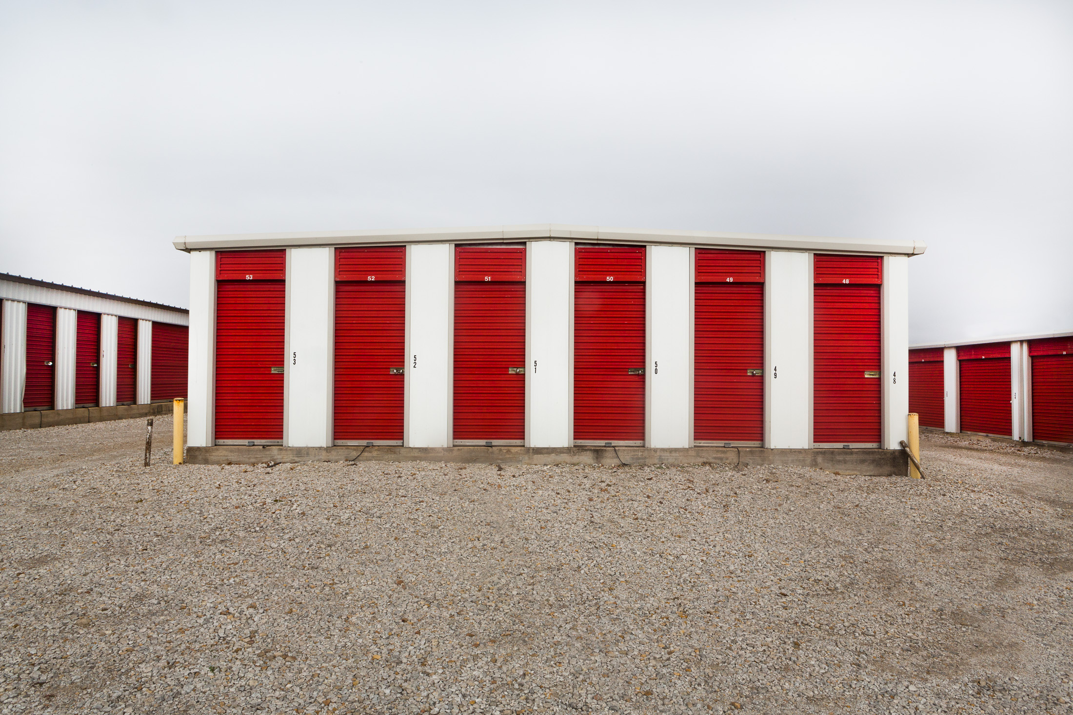 Untitled (Storage Units, Cisco, Texas) 2016