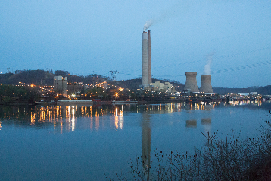 Power Plant across from Martin's Ferry, 2012