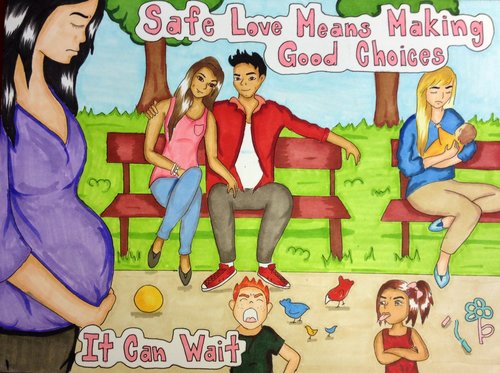 Congratulations to Rachell Marie Lariba from Kapolei for being the winner of our May Teen Pregnancy Prevention poster contest!