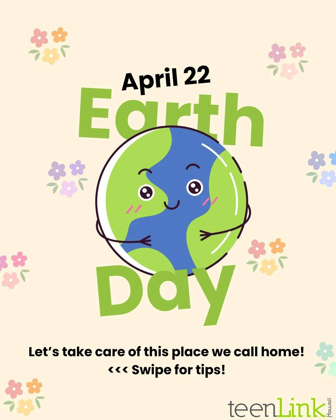 Happy Earth Day! Let's take care of this place we call home!