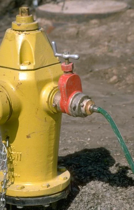 Illegal use of a fire hydrant