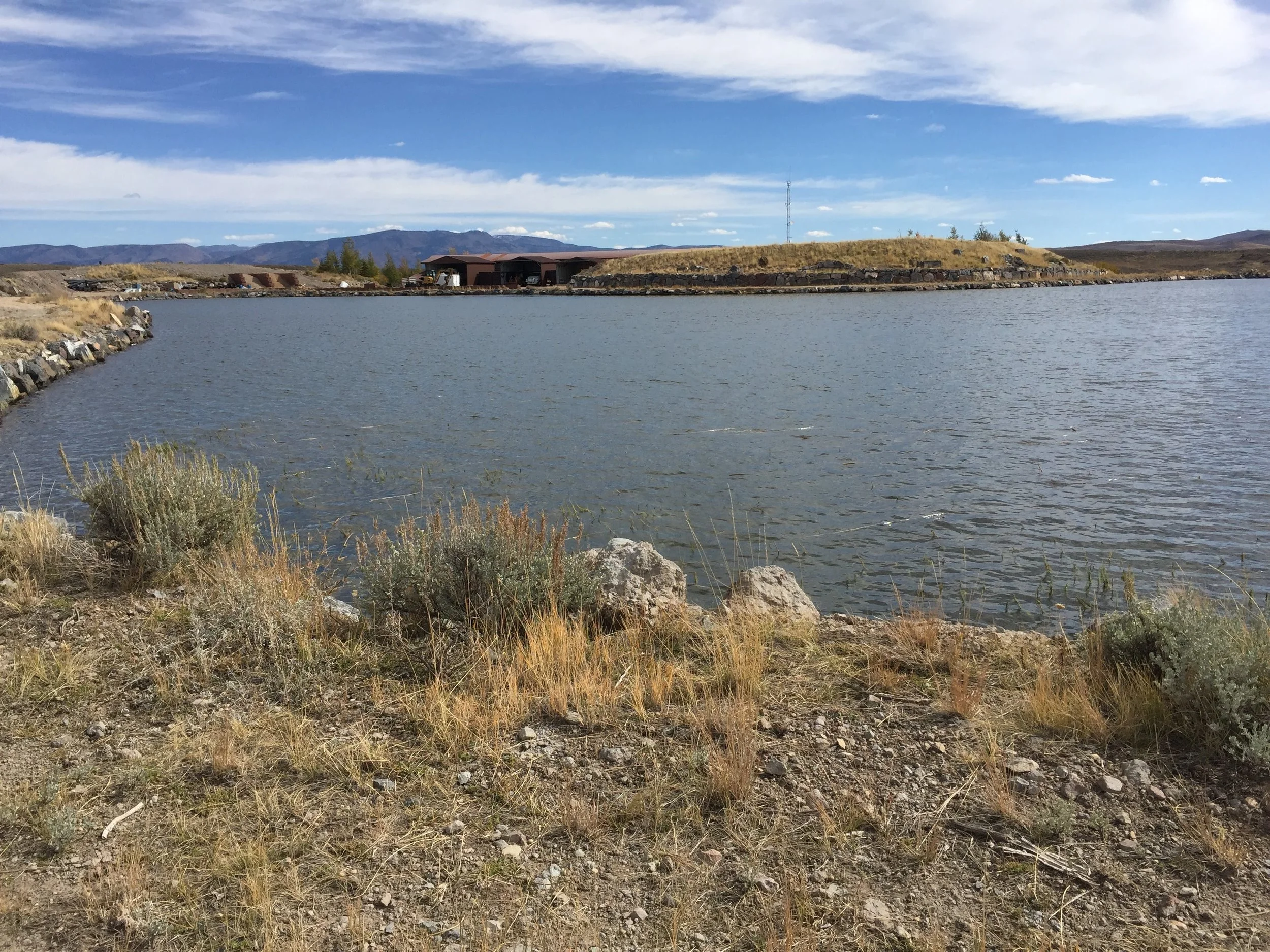 1. Raw Water Plant Feed Pond - Pumped from Rockport Reservoir