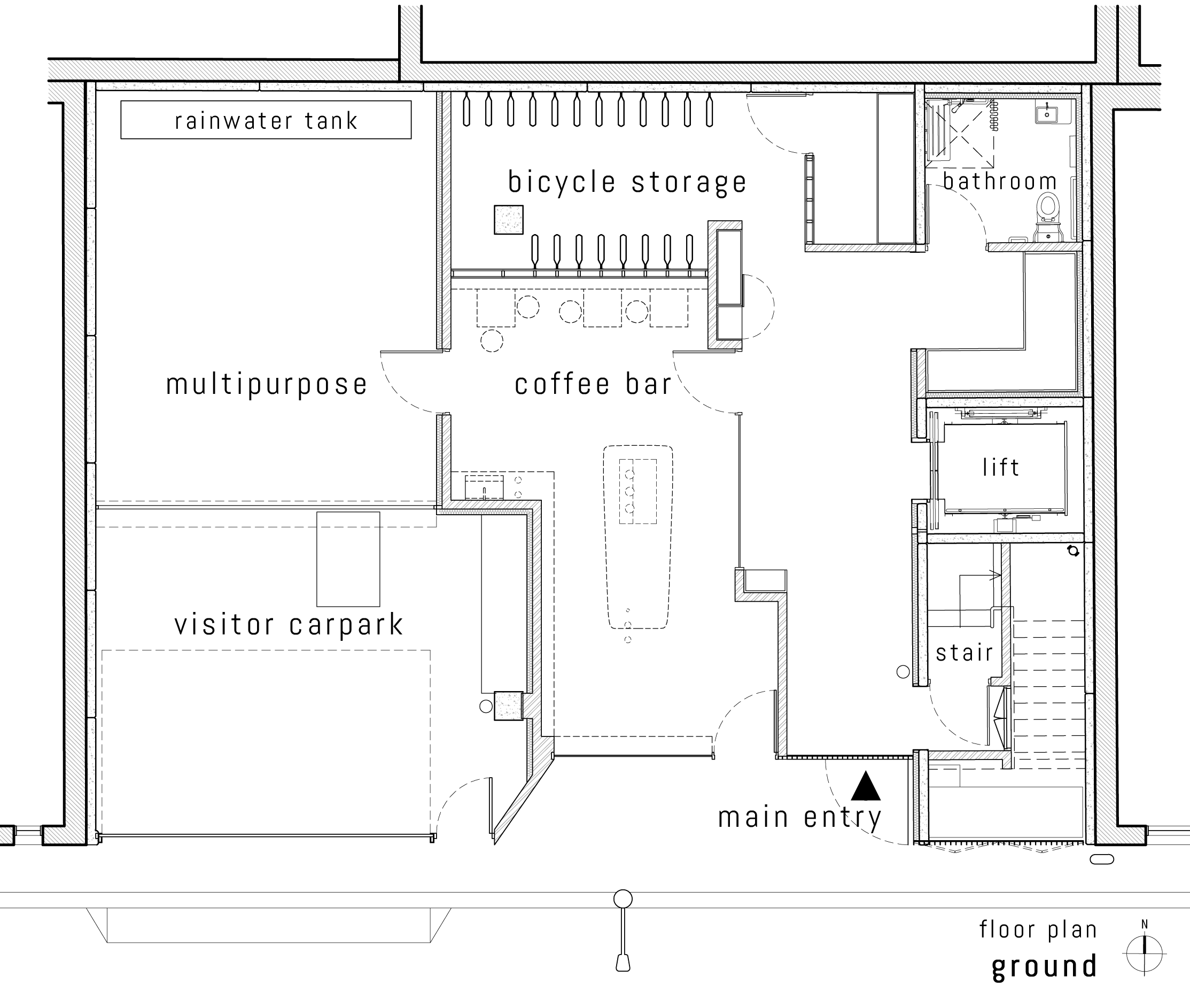 Ground Floor Plan::