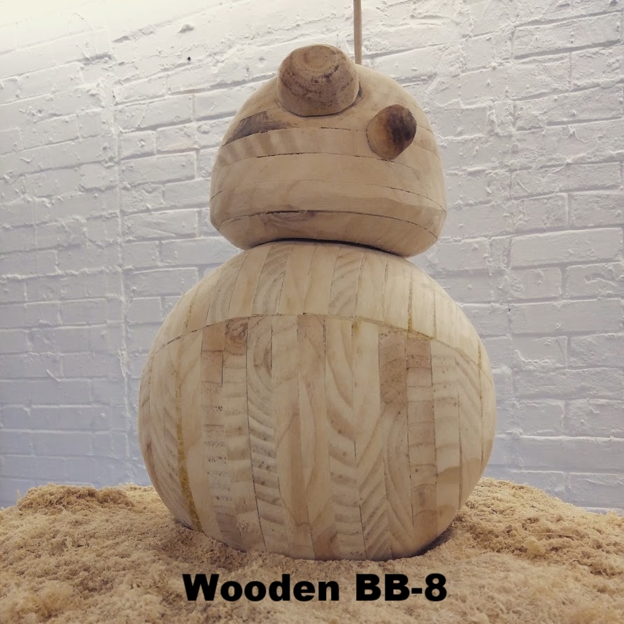 Wooden BB-8 Droid