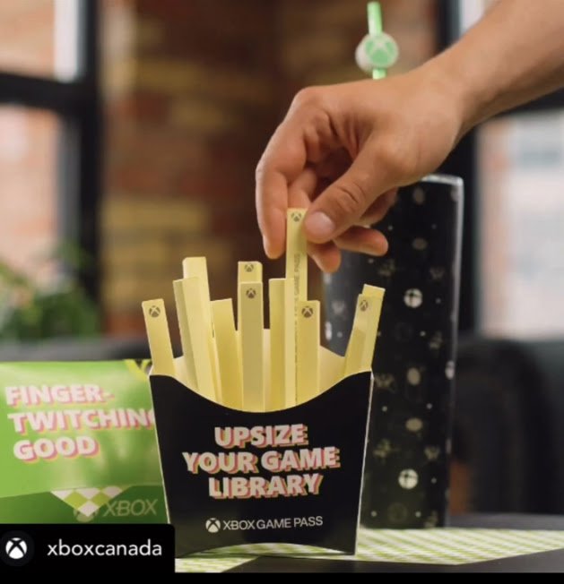 Xbox Canada Prop French Fries