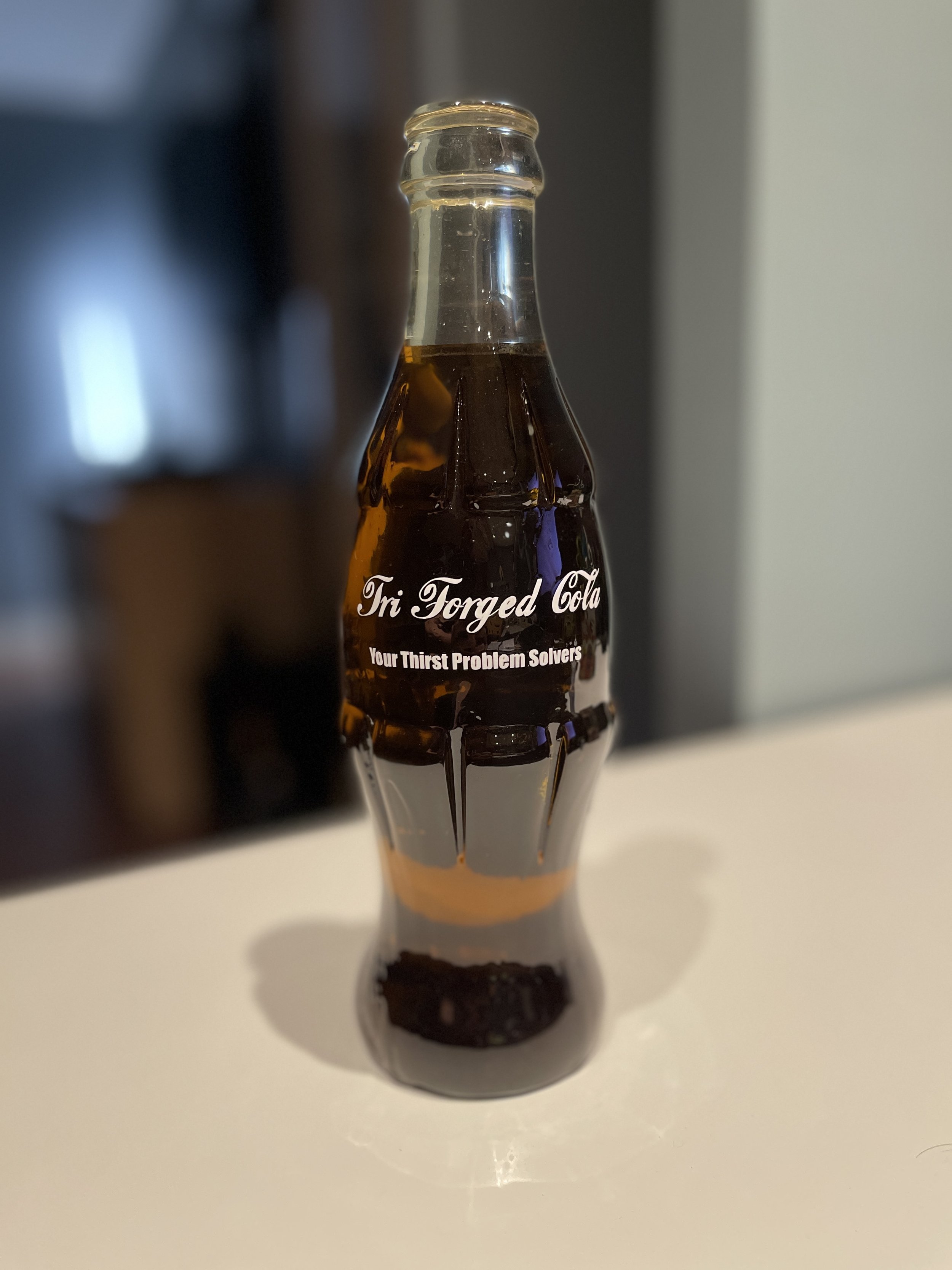 Resin Bottle - Tri Forged Cola