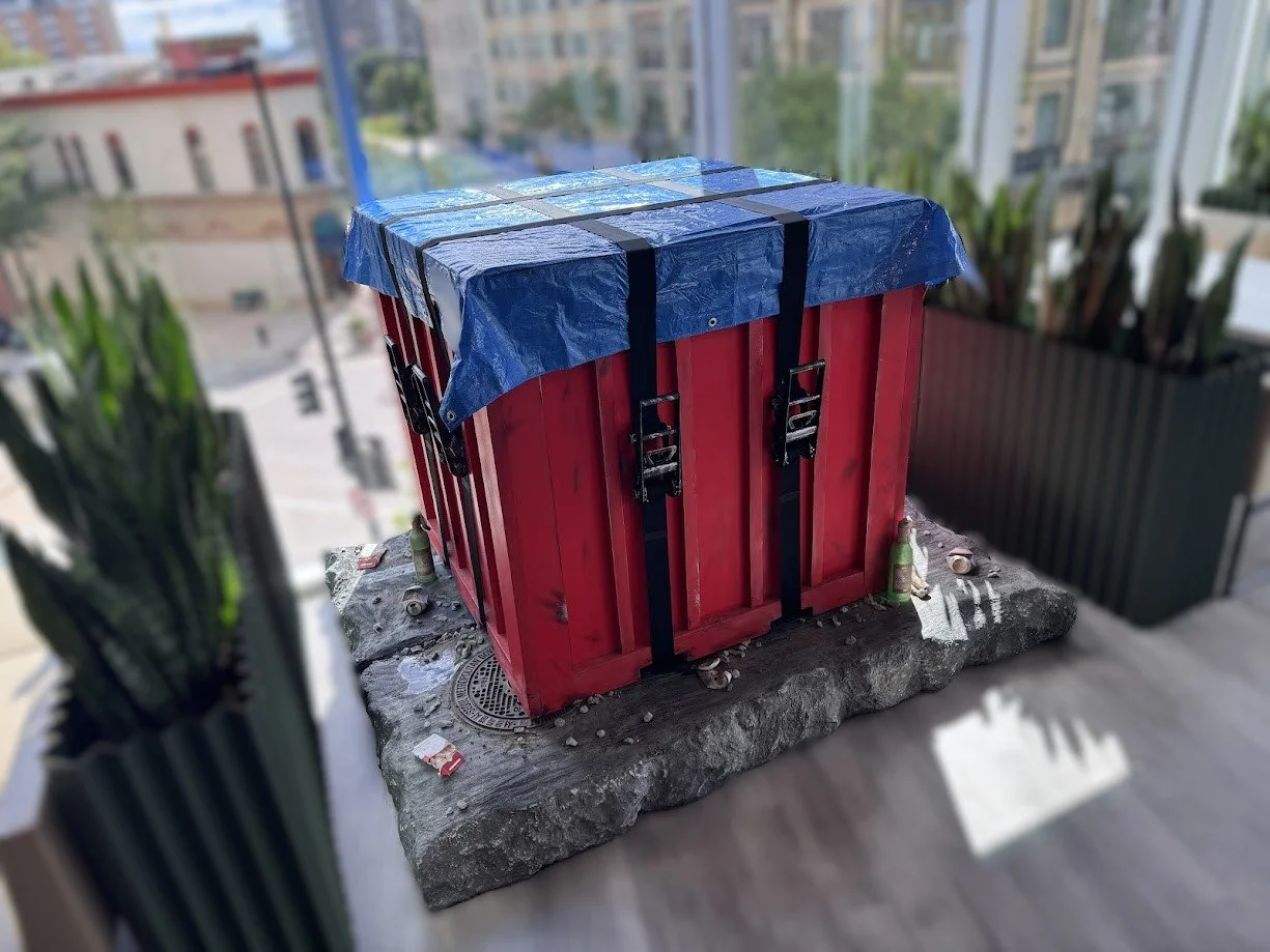 PUBG Studios Life-Sized Supply Drop Crates 2025