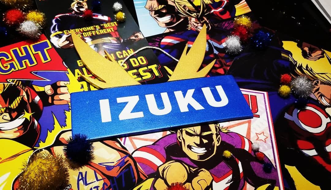 All Might Themed Door Hanger (2018)