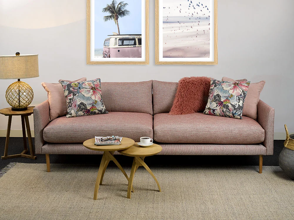 Hamptons Coral with Nova Musk and Panache Blush scatters.