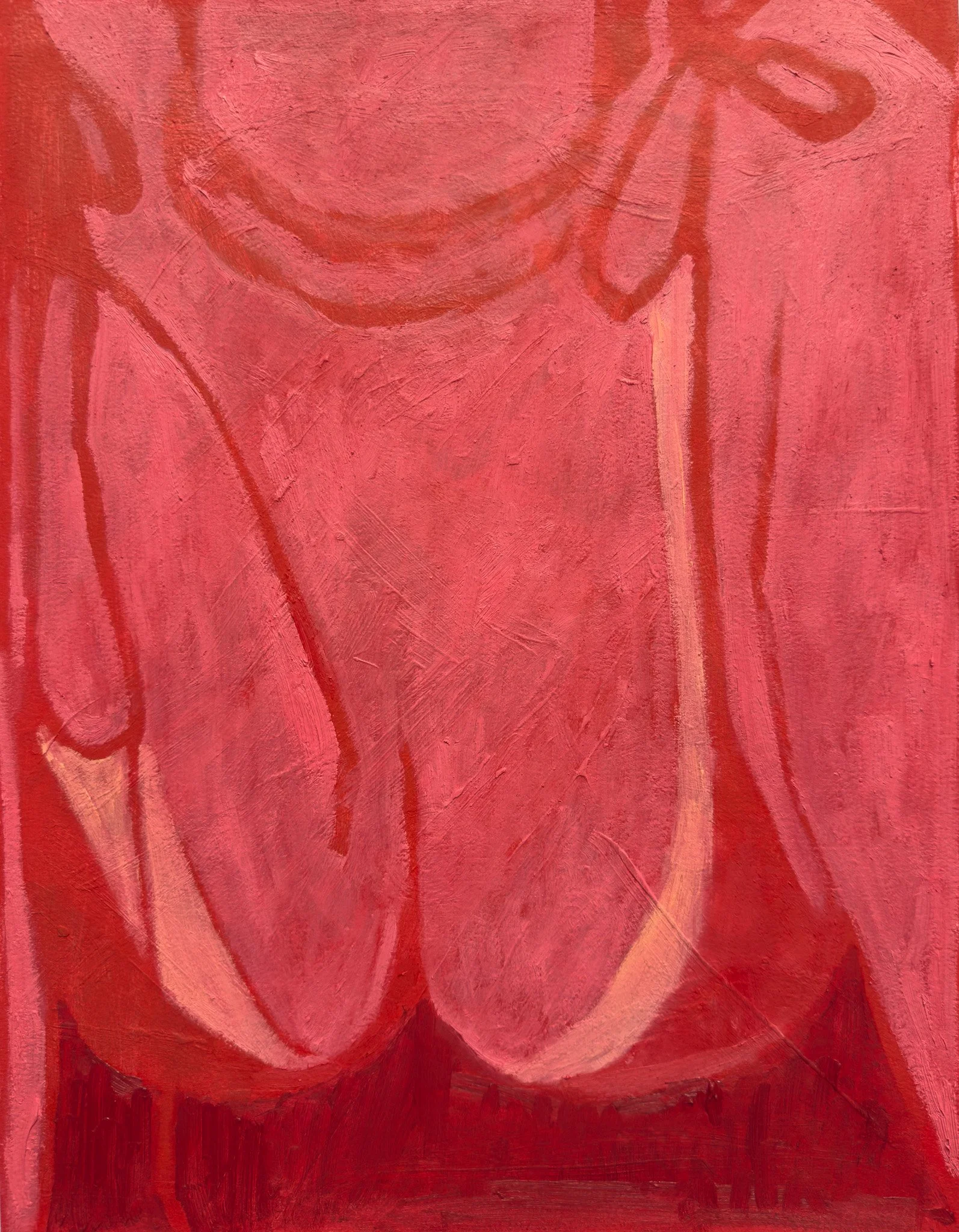   I want the magic back!   Oil on Paper. 12 × 16 Inches.  2026 