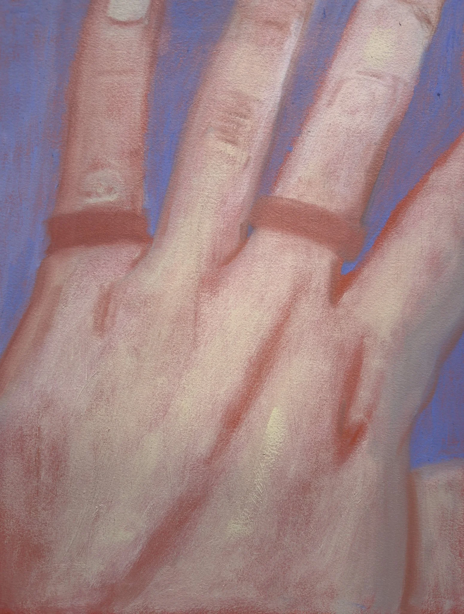   I’ll paint all my secrets   Oil on Paper. 12 × 16 Inches.  2026 