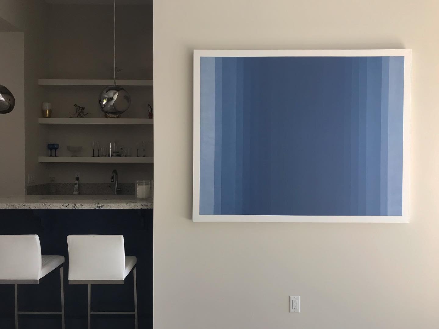 "Blue" 48x60 Acrylic on Canvas Original